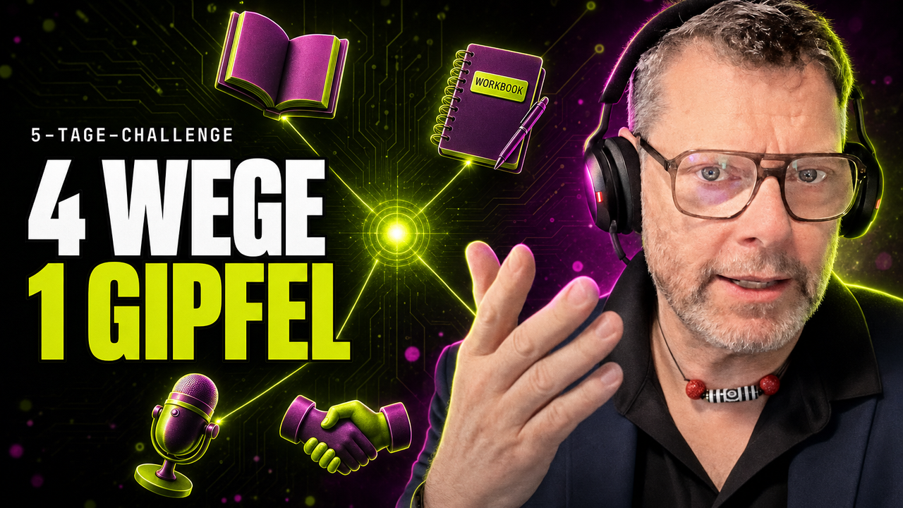 Buch–Workbook–Workshop–Angebots-Challenge | 5.–9. Okt. 2026
